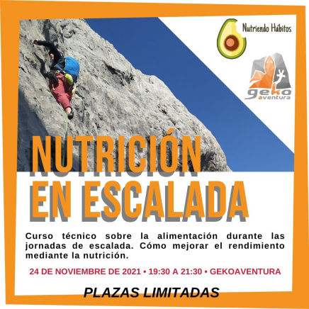 Nutrición en escalada